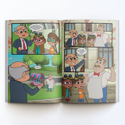 S1 E6 · The Inflation Monster · Graphic Novel