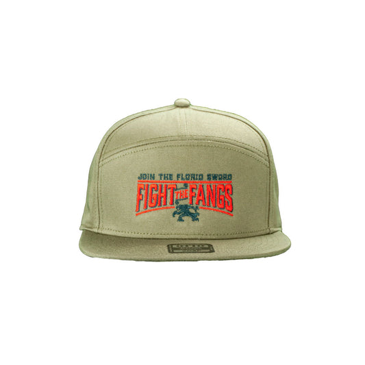Fight the Fangs Flat Cap