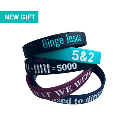 NEW 5 Pack of The Chosen Wristbands 2.0