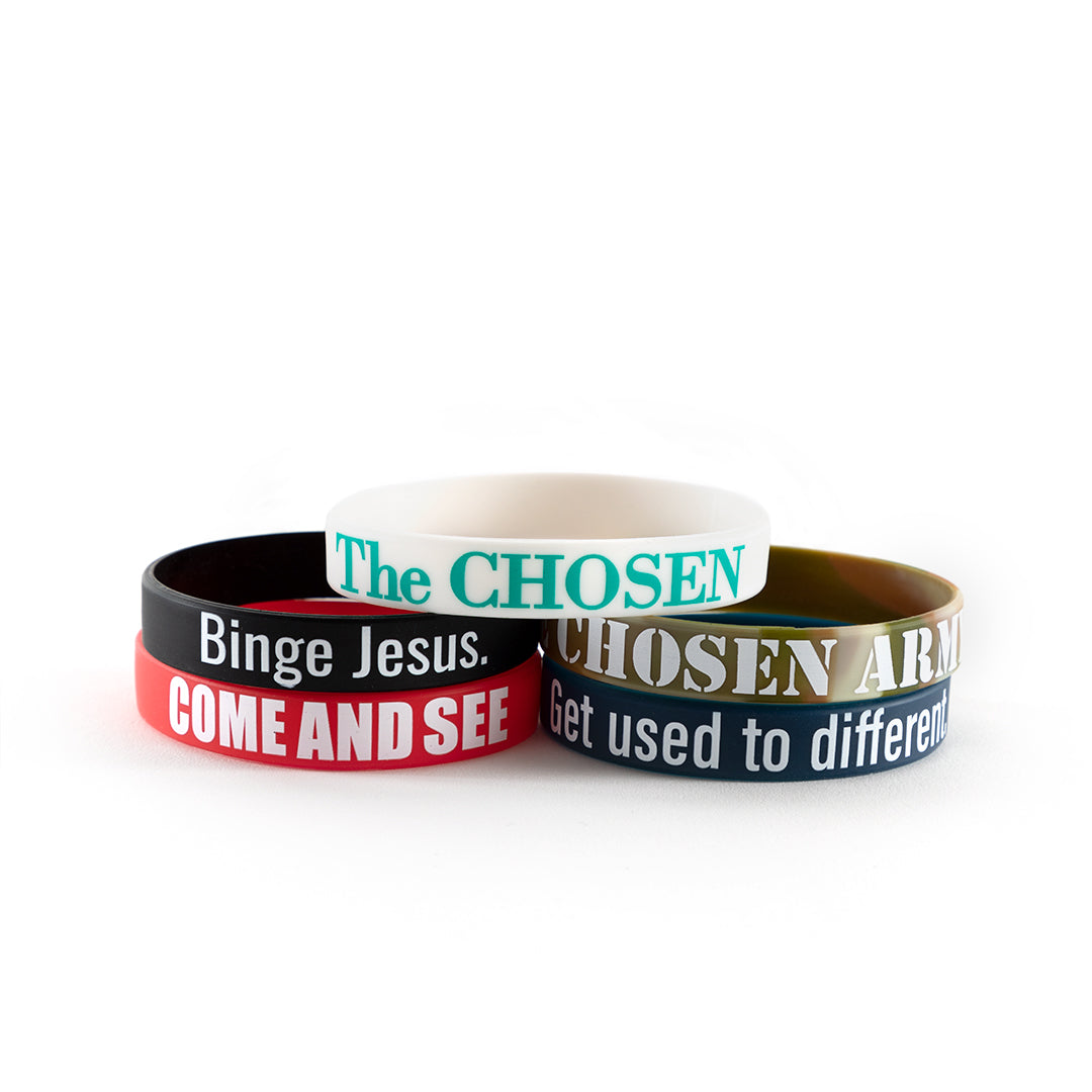 5 Pack of The Chosen Wristbands (Limited Edition)
