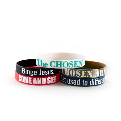5 Pack of The Chosen Wristbands (Limited Edition)